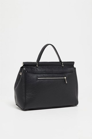 Mala de couro Matti - Preto