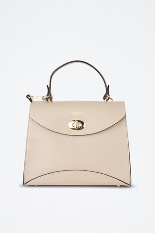 Mala de couro Winy - Dourado