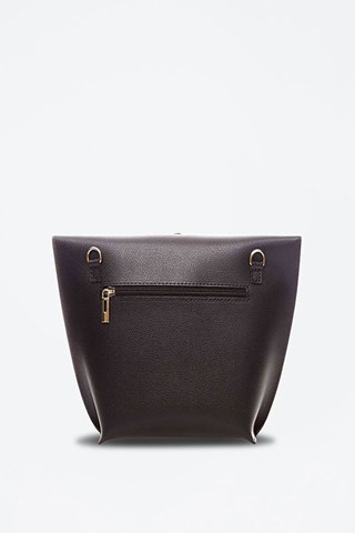 Mala de couro Noa - Preto