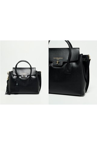 Mala de couro Set Jane - Preto