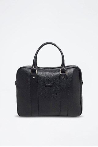 Pasta em couro Iris - Preto