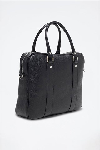 Pasta em couro Iris - Preto