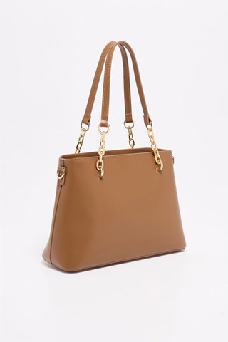 Mala em couro Prague  - Castanho