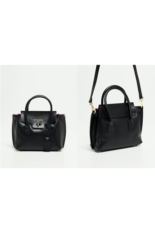 Mala de couro Set Jeny - Preto