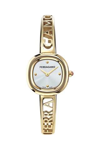 Relógio de quartzo em aço - Dourado