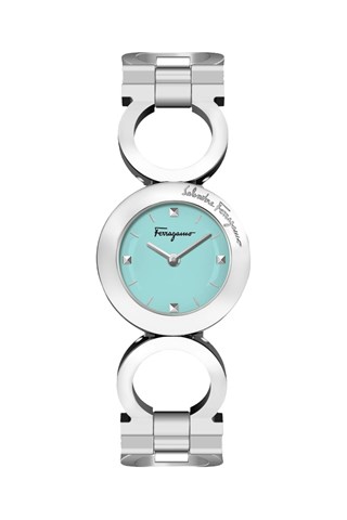 Relógio de quartzo em aço - Azul