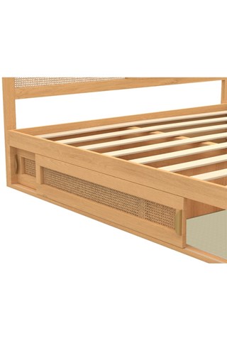 Cama com sommier Eve - Área de deitar 160 x 200 cm