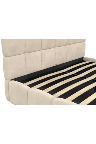 Cama com arrumação e sommier Bubble - Área de deitar 160 x 200 cm