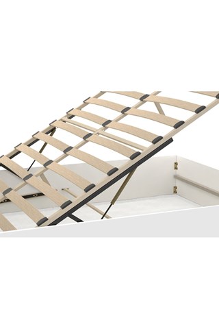 Cama com arrumação e sommier Sicilia - Área de deitar 160 x 200 cm