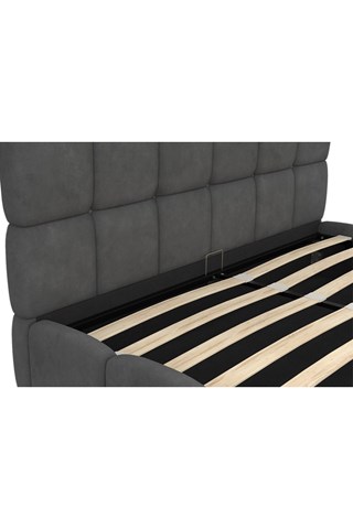 Cama com arrumação e sommier Bubble - Área de deitar 160 x 200 cm