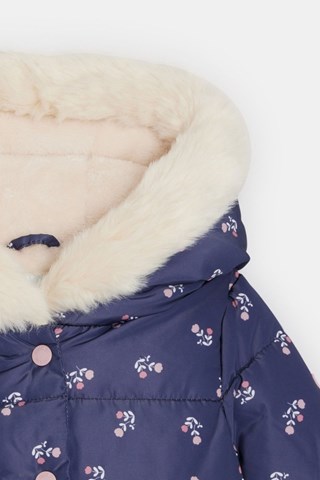 Parka met Capuchon - Marineblauw - Obaïbi -