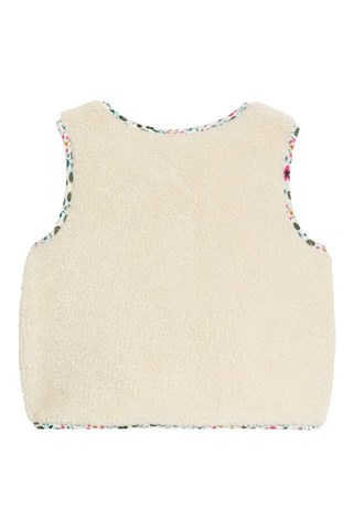 Mouwloos Dubbelzijdig Jasje - Wit - Obaïbi