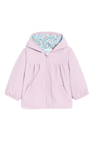 Windjack met Capuchon - Lichtpaars - Obaïbi