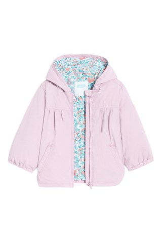 Windjack met Capuchon - Lichtpaars - Obaïbi