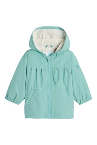 Windjack met Capuchon - Zeegroen - Obaïbi