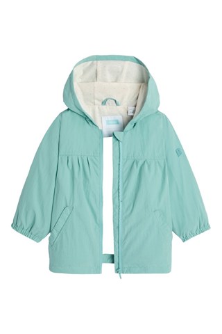 Windjack met Capuchon - Zeegroen - Obaïbi