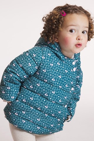 Gewatteerde Jas met Capuchon - Groen - Obaïbi -