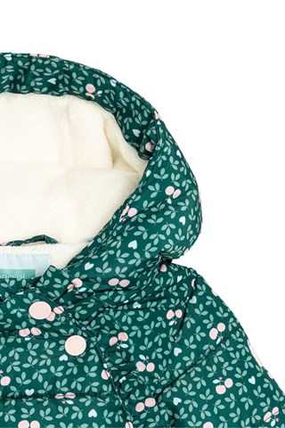 Gewatteerde Jas met Capuchon - Groen - Obaïbi -