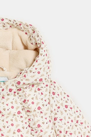 Gewatteerde Jas met Capuchon - Roze - Obaïbi -