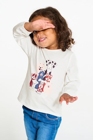 T-shirt - Ecru - Obaïbi