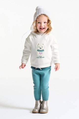 Sweater met Capuchon - Wit - Obaïbi