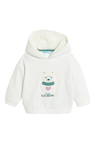 Sweater met Capuchon - Wit - Obaïbi