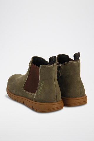 Botins em nobuck- Caqui