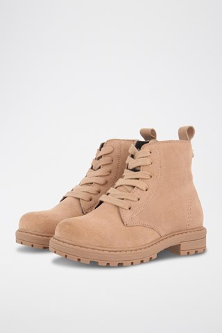 Botins em nobuck- Rosa