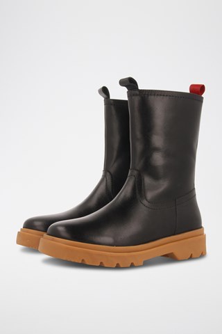 Botins em couro - Preto