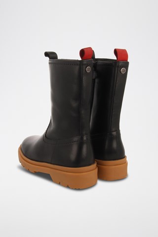 Botins em couro - Preto