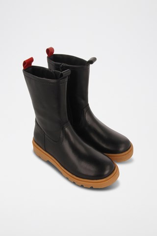 Botins em couro - Preto