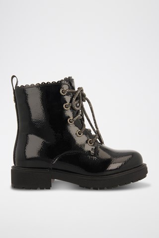 Botins envernizados- Preto