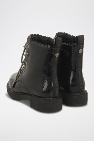 Botins envernizados- Preto