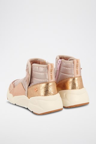 Botins forrados - Rosa-claro