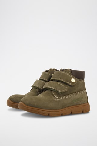 Botins em couro - Caqui