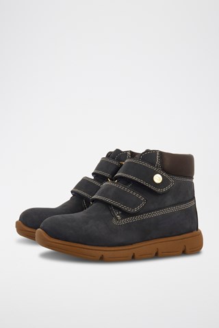 Botins em couro - Azul-marinho