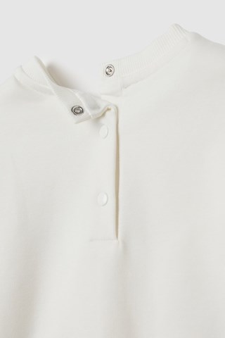 T-shirt Minnie Disney e calças em algodão biológico - Branco e preto