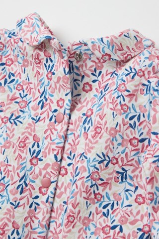 T-shirt e jardineiras em veludo - Rosa