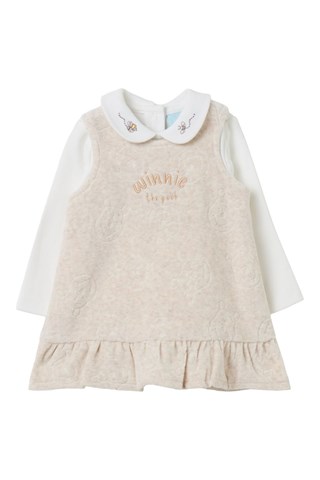 T-shirt e vestido Winnie the Pooh Disney -- Cru e bege