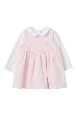 Vestido e t-shirt - Rosa