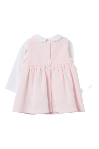 Vestido e t-shirt - Rosa