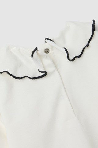 Blusa e saia - Branco e preto