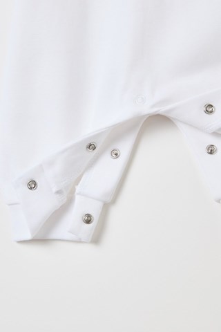 Macacão em <b>algodão biológico</b> - Branco