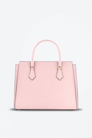 Mala em couro Rosa