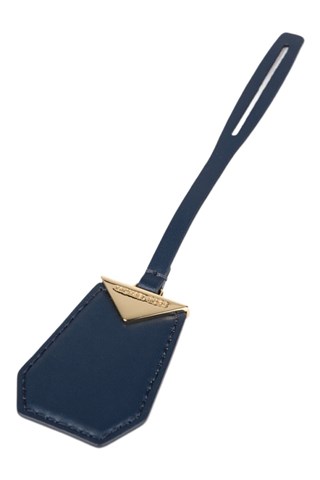 Berloque de couro - Azul