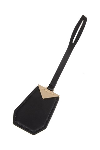 Berloque em couro - Preto