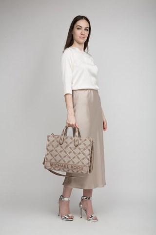 Mala de ombro - Bege