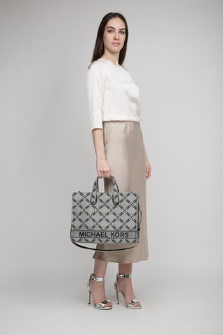 Mala de ombro - Cinzento