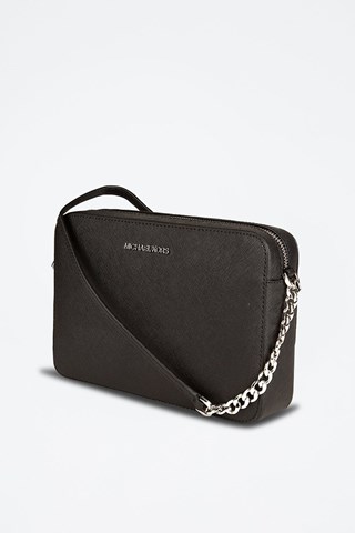 Mala a tiracolo em couro Preto