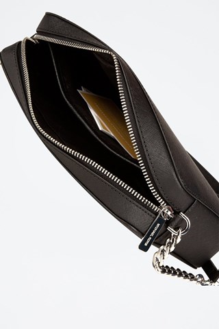 Mala a tiracolo em couro Preto